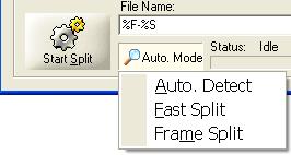 MP3 Splitter - Split with Different Split Mode