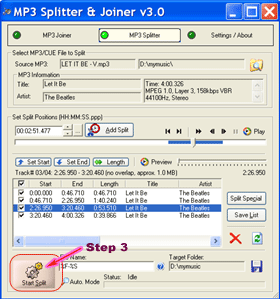 MP3 Splitter - Split Now