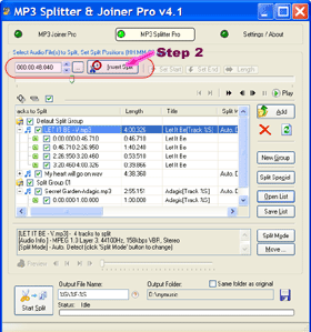 mp3tag add split track and totals