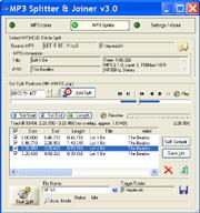 MP3 Splitter - Split up one MP3 into multiple smaller pieces